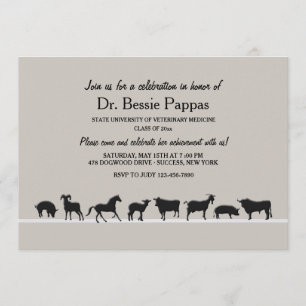 Farm Animals Dr. van het Afstuderen voor Diergenee Kaart