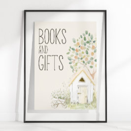 Farm Animals Meadow Baby shower Boeken Geschenken Poster