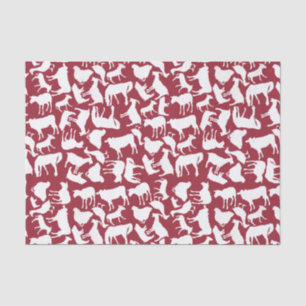 Farm Animals Patroon Tissuepapier