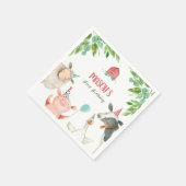 Farm Animals Zoo Boy Verjaardag Barnyard Greenery Servet (Hoek)