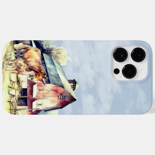 Farm- Apple iPhone 14 Pro Max Coque (Verso (horizontal))