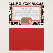 Farm Barnyard Animaux Baby shower Livres Pour Bébé (Devant & derrière)