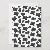 Farm Barnyard Invitations de fête d'anniversaire (Dos)