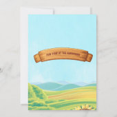 FARM BOY 3rd BIRTHDAY INVITATION THREE-I-I-I-O (Dos)