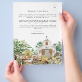 Farm CSA Welcome | Small Homestead Flyer (Hand)