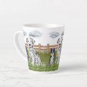 Farm Dog Duo Mug – Rustic Animal Art (Angle gauche)