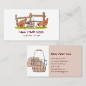 Farm Eggs Visitekaartje (Voorkant / Achterkant)