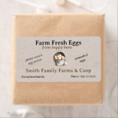Farm Fresh Eggs Label | Egg Carton Stickers Custom (En situation)