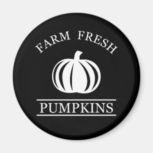 Farm fresh pumpkins magneet