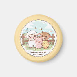 Farm friends forever - cute & cozy magneet