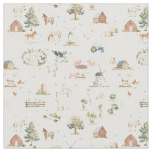 Farm map country village landscape nursery