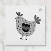 Farm Name Personalized egg Bedankjes Labels (Achterkant)