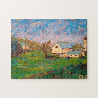 Farm on Mount Zion Road 11x14 inch Legpuzzel