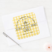 Farm shop honey jar label small business (Envelop)