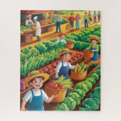 Farm-to-table harvest Puzzle (Vertical)