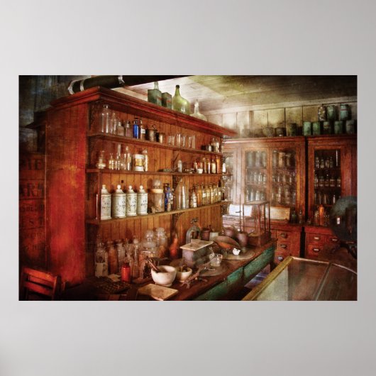 Farmaceuticus - Achter de schermen Poster (Voorkant)