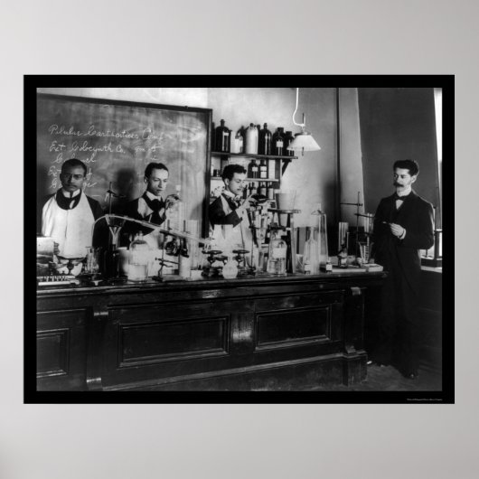 Farmaceutisch laboratorium aan de Howard Universit Poster (Voorkant)