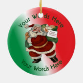 Farmaceutisch RX Bescherm Aangepast Keramisch Ornament (Achterkant)