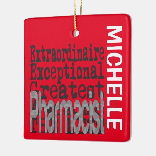 Farmaceutisch specialist CUSTOM Keramisch Ornament (Links)