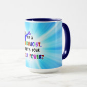 Farmaceutisch superheld Aangepast ontwerp Mok (Voorkant rechts)