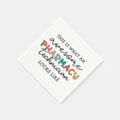 Farmaceutisch technicus Geweldige farmacie Tech Fu Servet (Hoek)