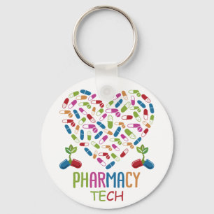Farmaceutisch technicus sleutelhanger