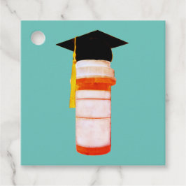 Farmaceutische Afstuderen Bedankjes Labels