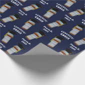 Farmaceutische Afstuderen Cadeaupapier (Hoek)