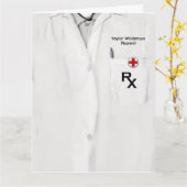 Farmaceutische Afstuderen Kaart (Gele Bloem)