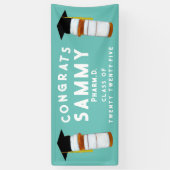 Farmaceutische Afstuderen Spandoek (Verticaal)