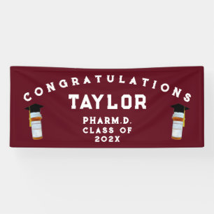 Farmaceutische Afstuderen Spandoek