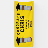 Farmaceutische Afstuderen Spandoek (Verticaal)