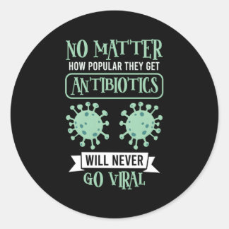 Farmaceutische apothekersschool ronde sticker