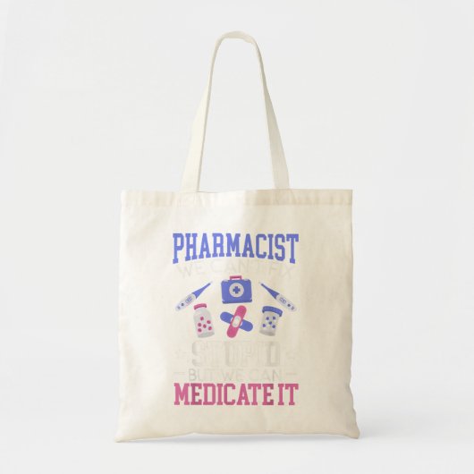 Farmaceutische assistent tote bag (Voorkant)