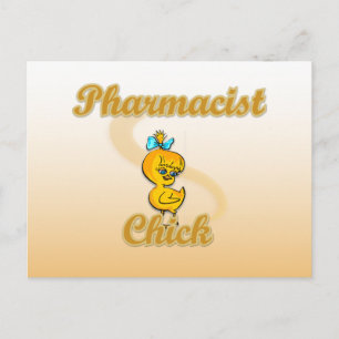 Farmaceutische categorie Chick Briefkaart