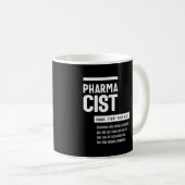 Farmaceutische definitie Funny Gift Classic Koffiemok (Voorkant rechts)