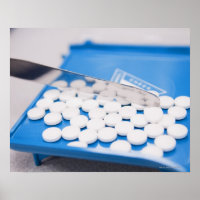 Farmaceutische gereedschappen, pillen, medicatie
