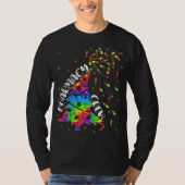 Farmaceutische kerstman Funny Xmas apotheker Gift T-shirt (Voorkant)