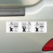 Farmaceutische LOGO Bumpersticker (Op auto)