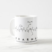 Farmaceutische mok peptidewoord (Voorkant links)