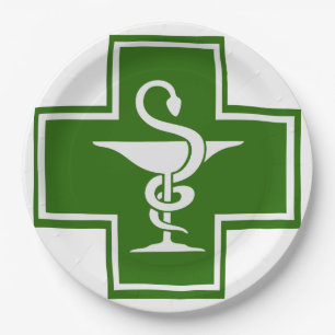 Farmaceutische Partij/Afstuderen Papieren Bordje