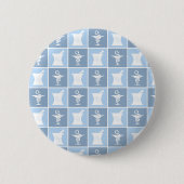 Farmaceutische symbool | apotheker | Farmaceutisch Ronde Button 5,7 Cm (Voorkant)