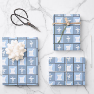 Farmaceutische symbool   Farmaceutische farmacie T Inpakpapier Vel