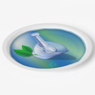 Farmaceutische symbool papieren bordje