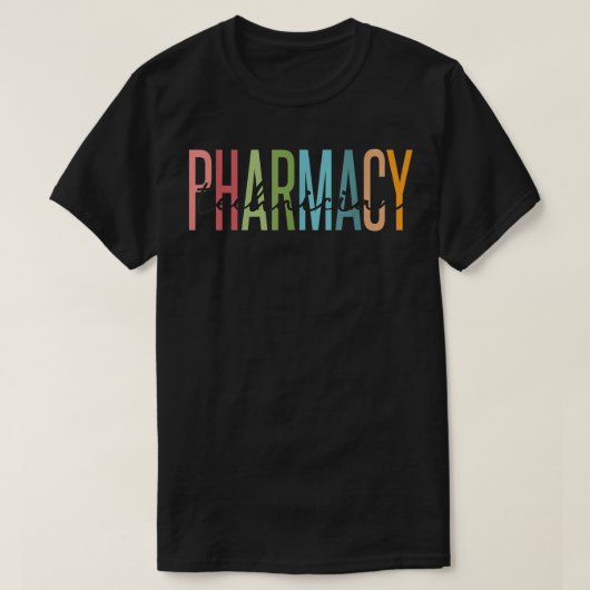 Farmaceutische technicus gecertificeerd Pharm Tech T-shirt (Design voorkant)
