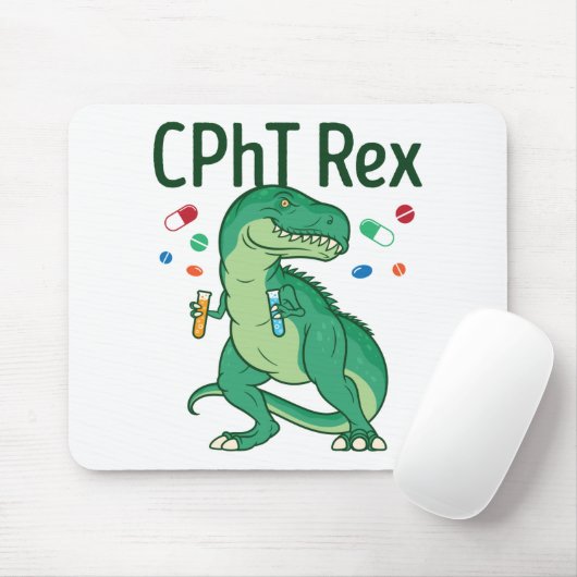 Farmaceutische technicus Tech CPhT Rex Muismat (Met muis)