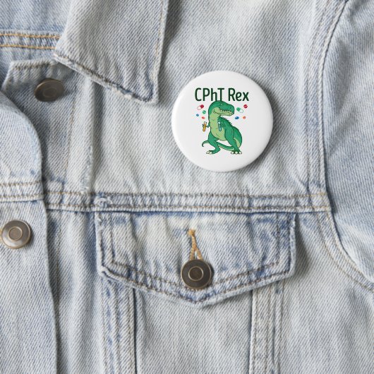Farmaceutische technicus Tech CPhT Rex Ronde Button 5,7 Cm (In situ)