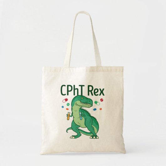 Farmaceutische technicus Tech CPhT Rex Tote Bag (Voorkant)