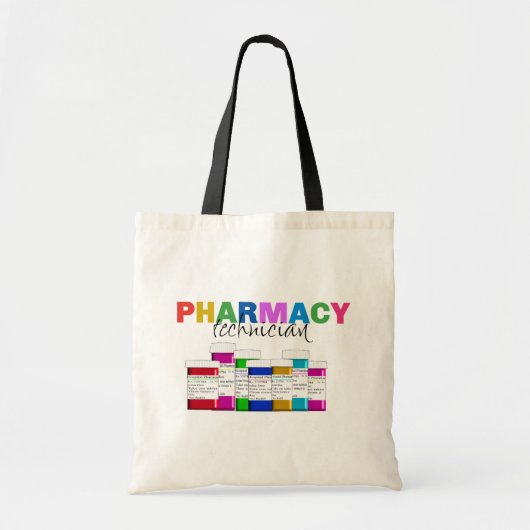Farmaceutische technicus tote bag (Voorkant)