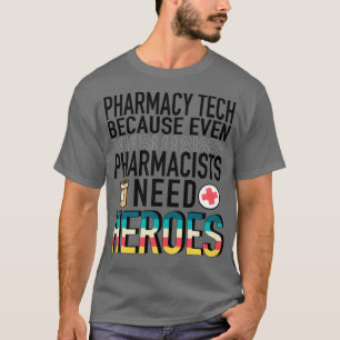 Farmaceutische techniek omdat zelfs apothekers hel t-shirt